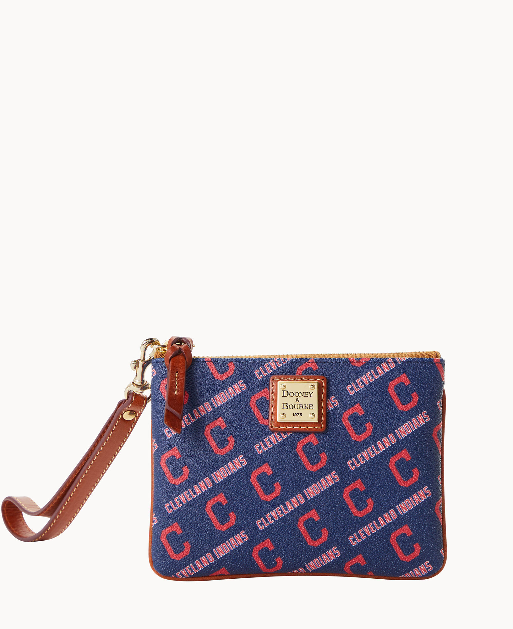 Dooney Bourke MLB Indians Stadium Wristlet