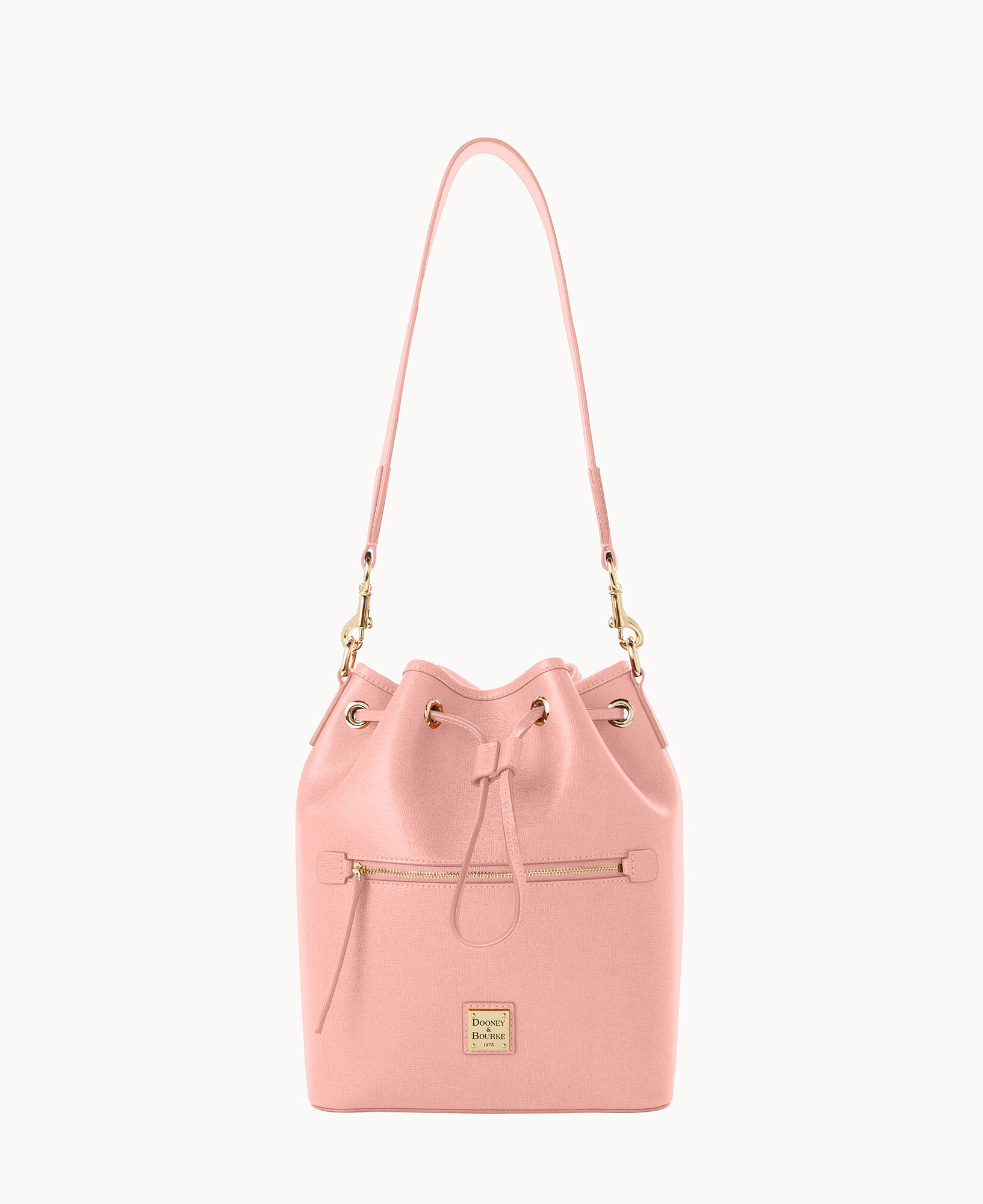 Dooney & Bourke Saffiano Drawstring Shoulder Bag