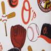 MLB Orioles Suki Crossbody Med Wristlet