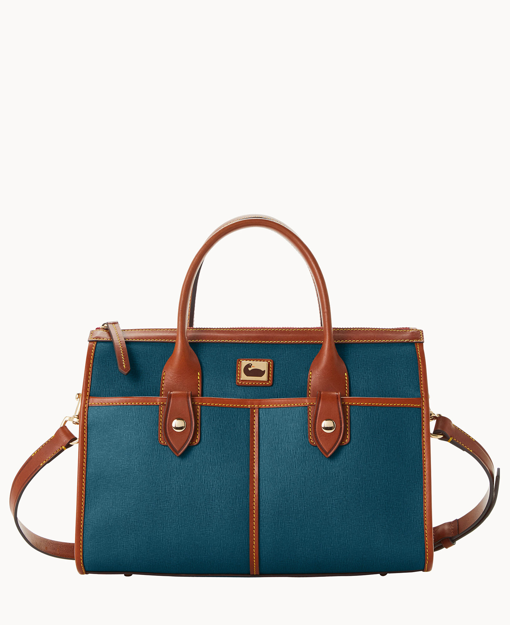 Dooney Bourke Camden Saffiano Satchel