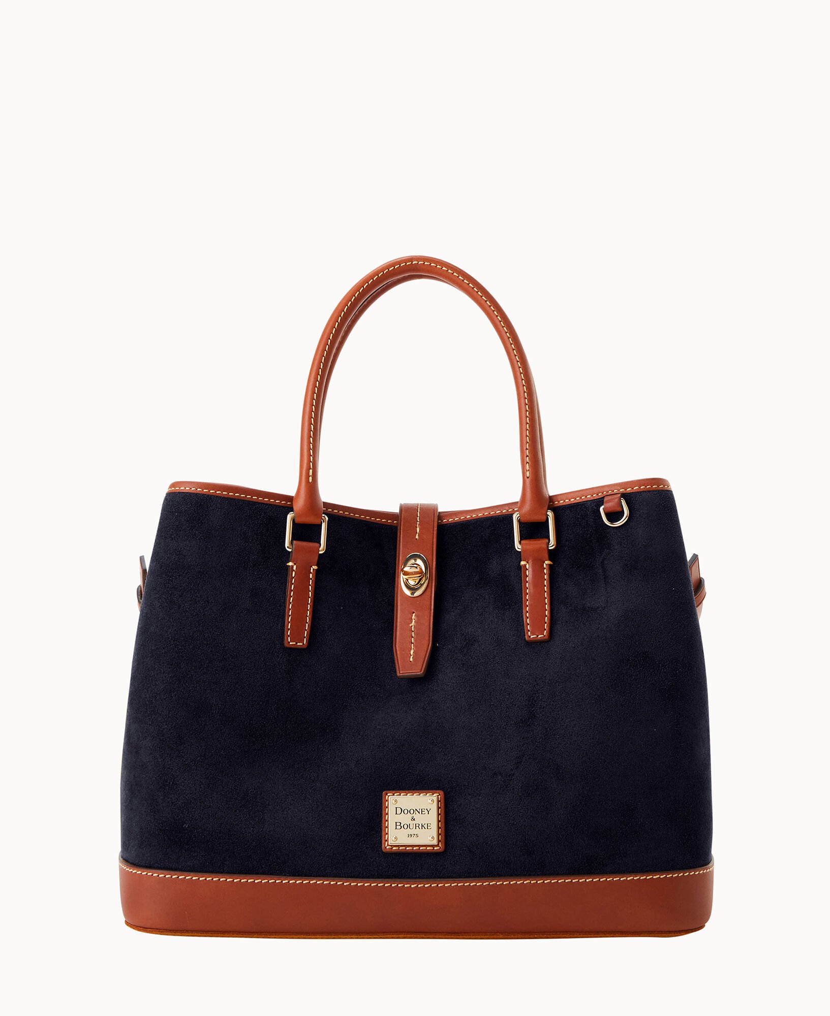 Dooney Bourke Suede Perry Satchel