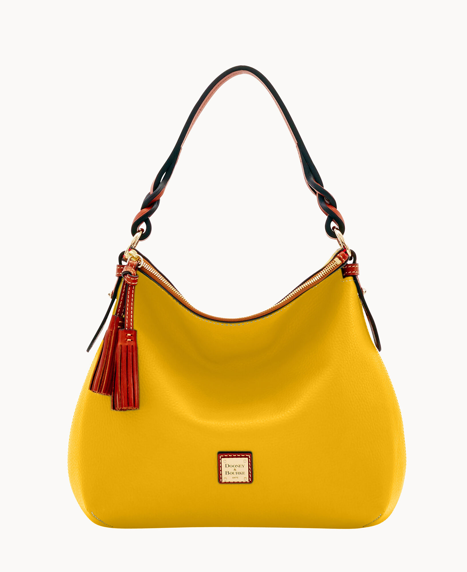 Dooney & Bourke Florentine Twist Strap Hobo Shoulder Bag