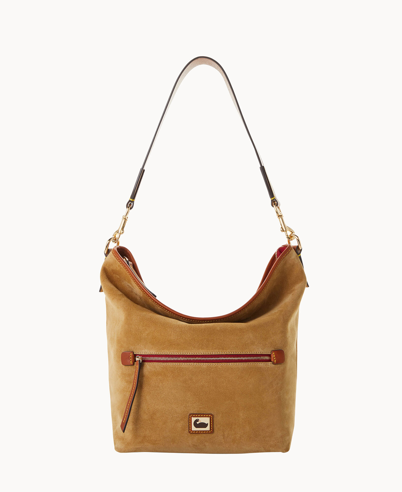 Dooney & bourke suede hobo deals