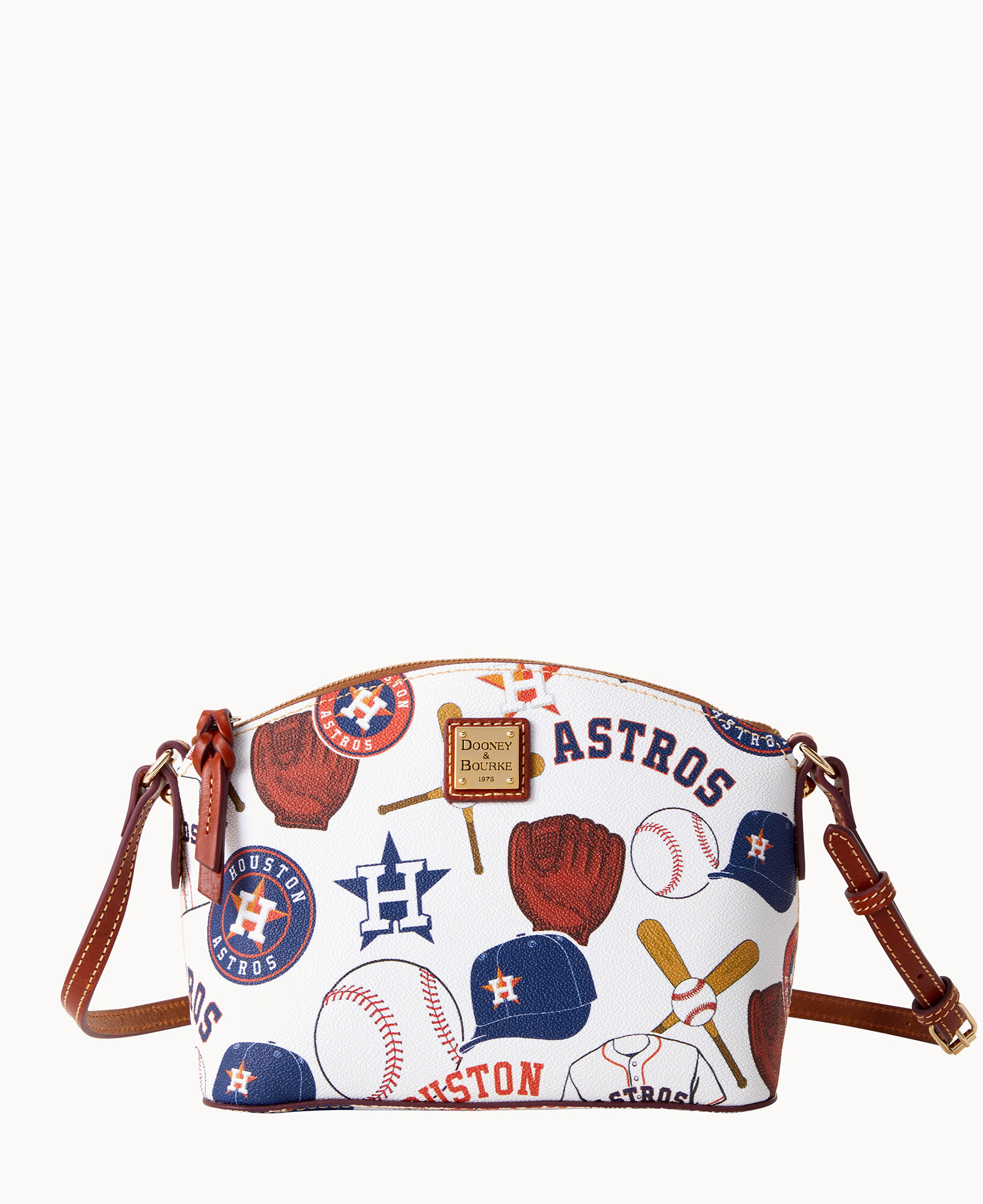 Dooney & Bourke MLB Houston Astros Suki Crossbody Shoulder Bag