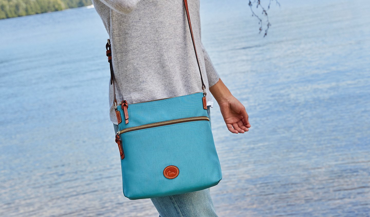 Dooney & Bourke Nylon Crossbody - Blue