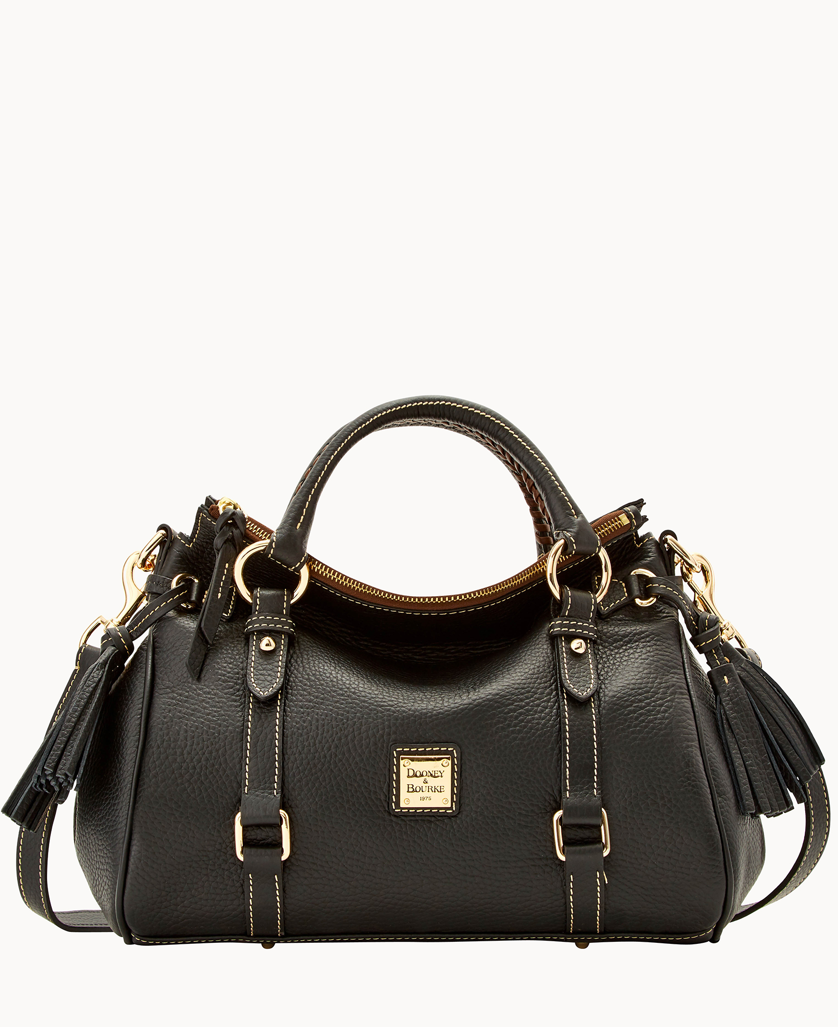 Dooney & bourke pebble grain satchel 2025