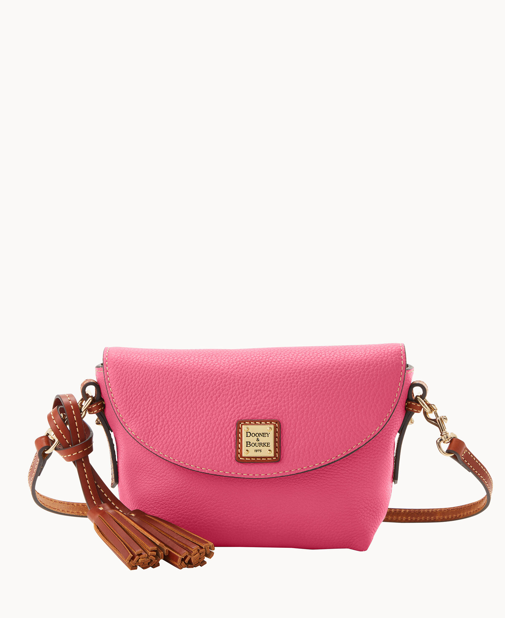 Pink dooney and bourke crossbody hotsell