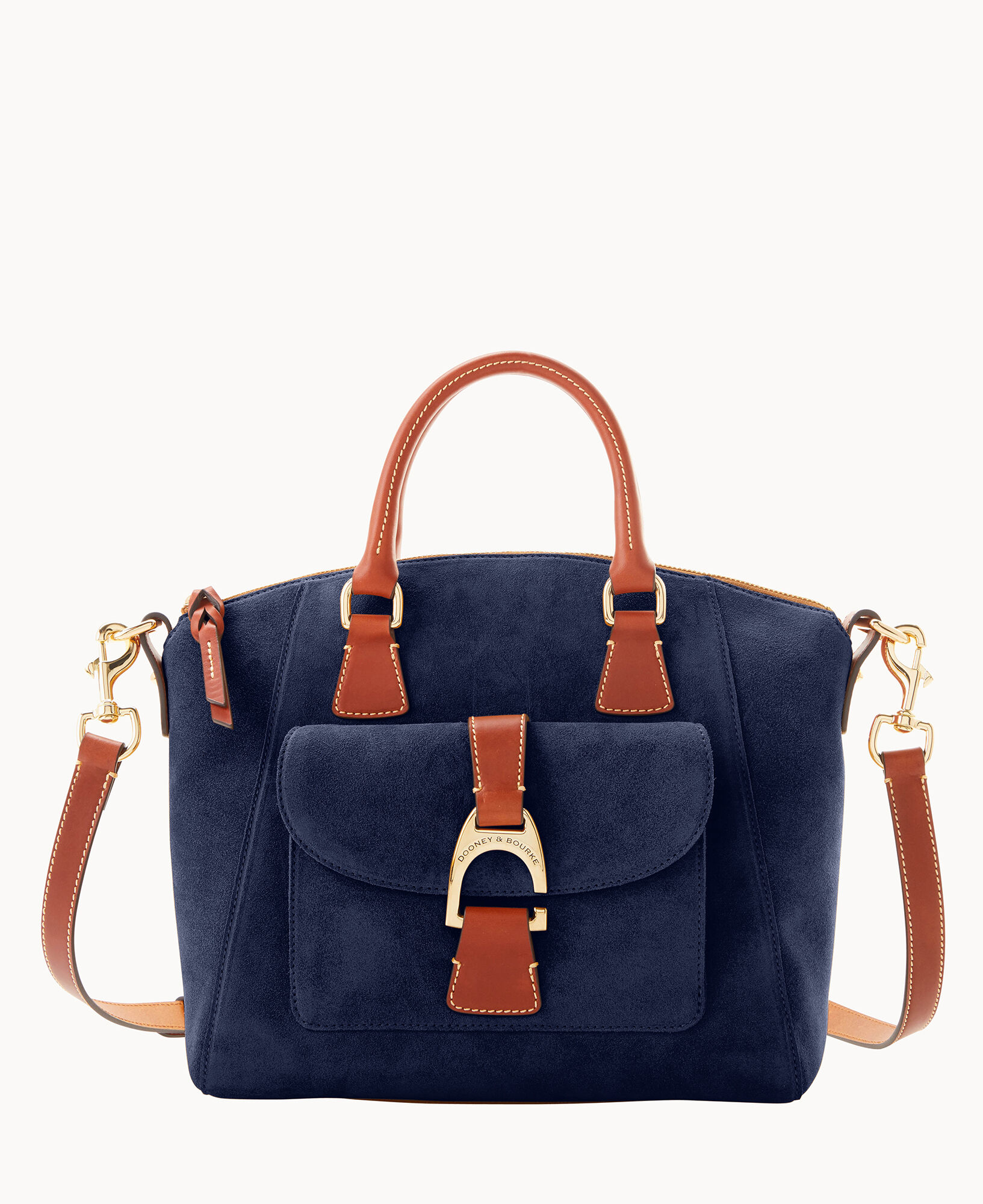 Dooney Bourke Suede Naomi Satchel