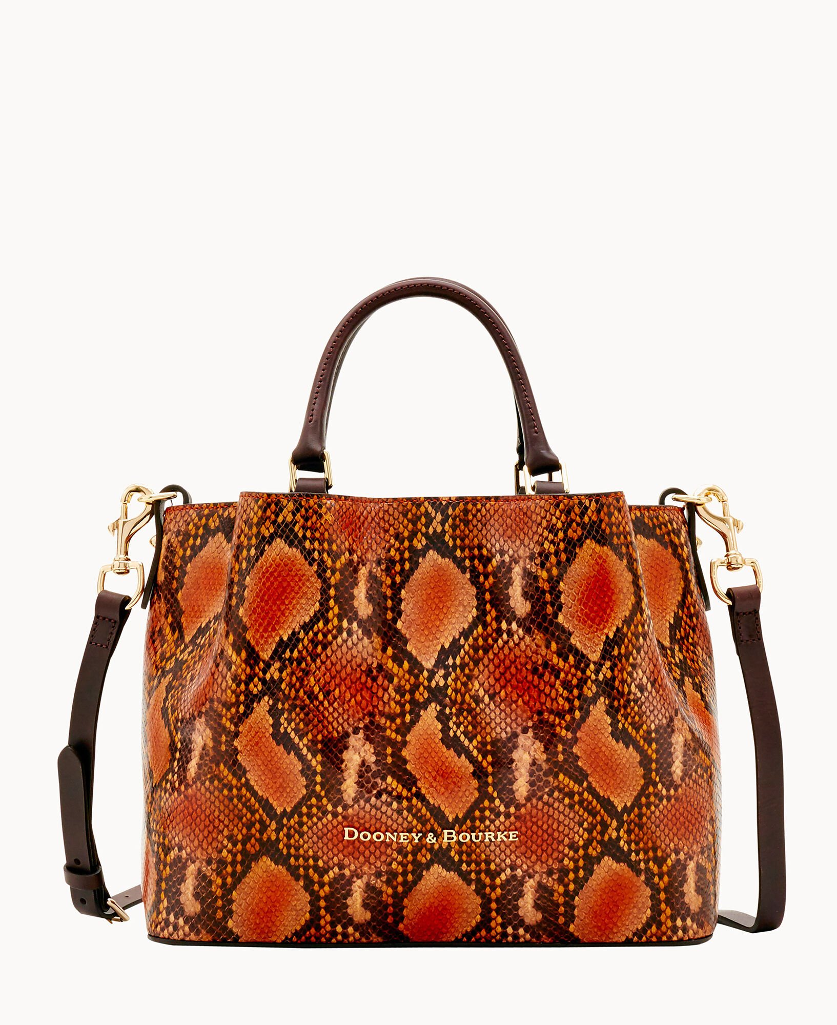 Dooney and bourke python top