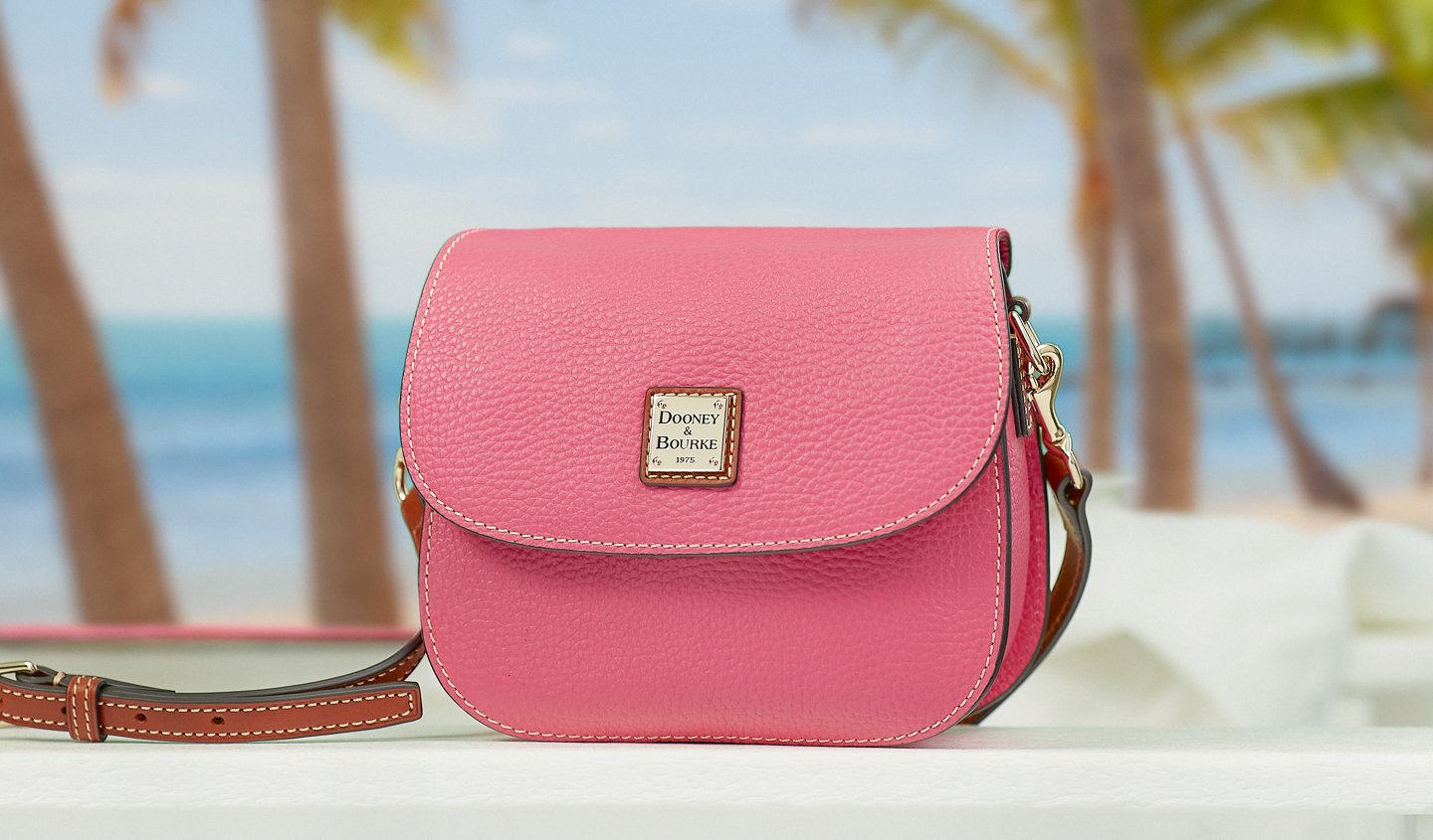 Dooney & bourke beacon saddle crossbody clearance