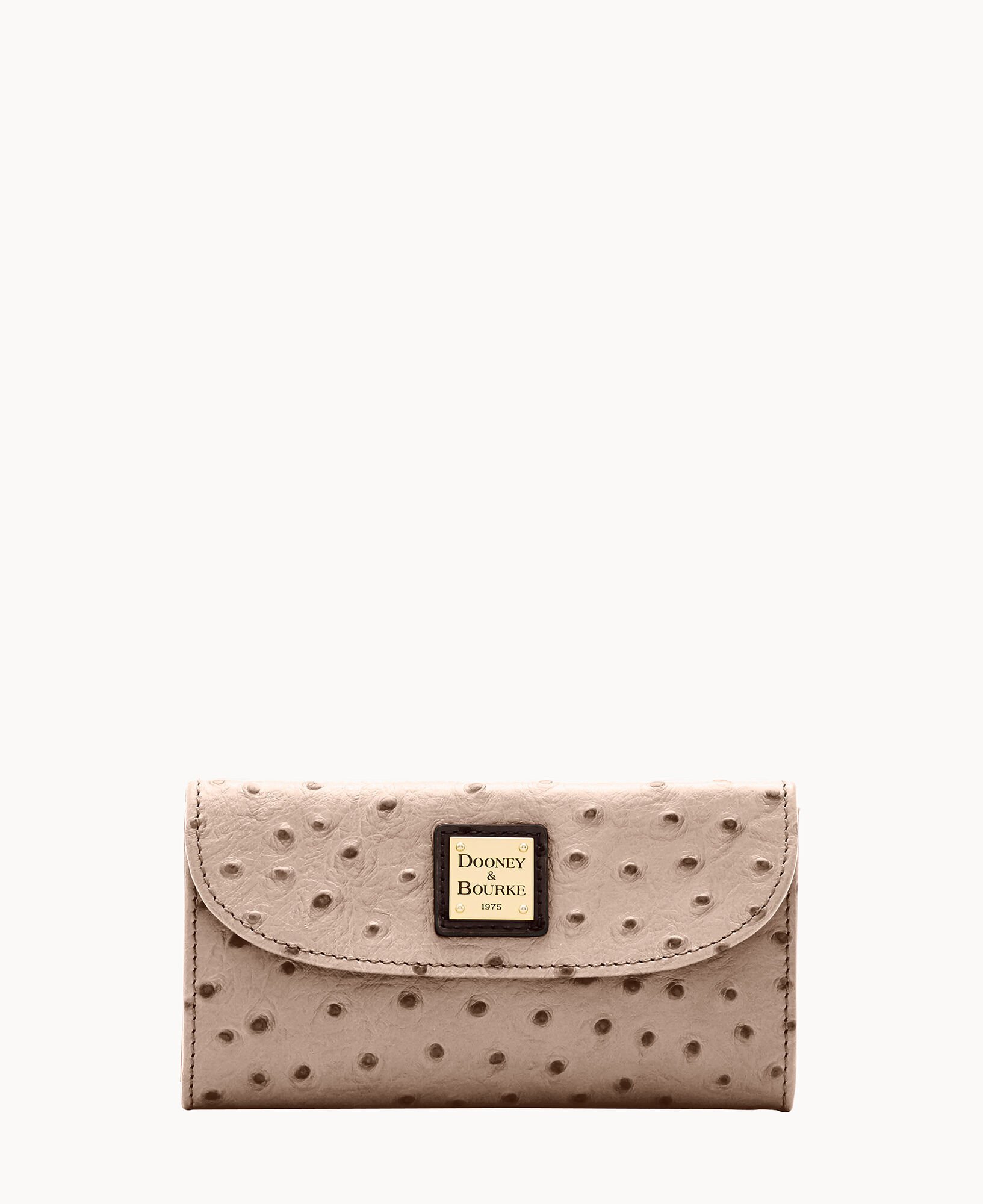 Dooney & Bourke Ostrich Continental Clutch