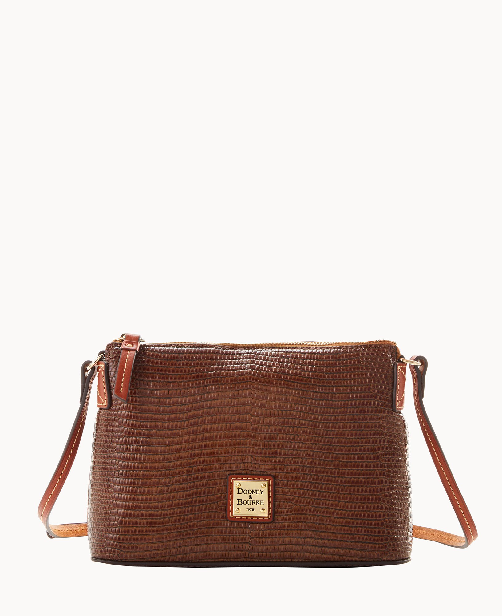 Frances Ombré Lizard Embossed Leather Top Handle Bag