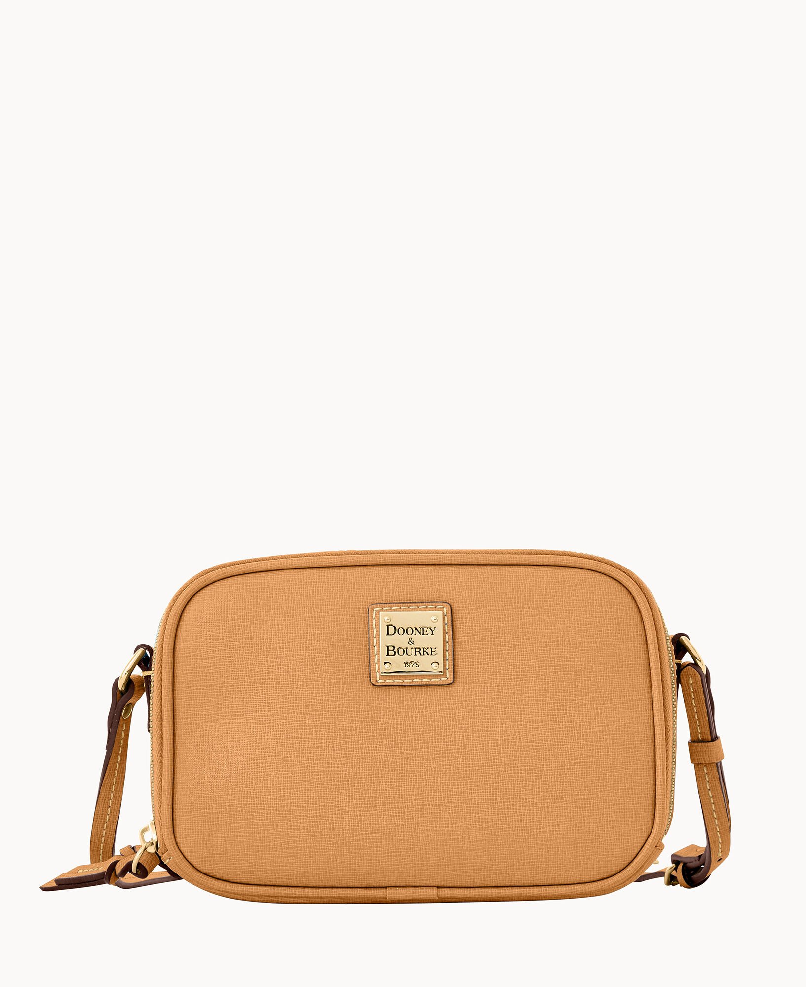 Dooney & Bourke Saffiano Leather Sawyer Crossbody on QVC 