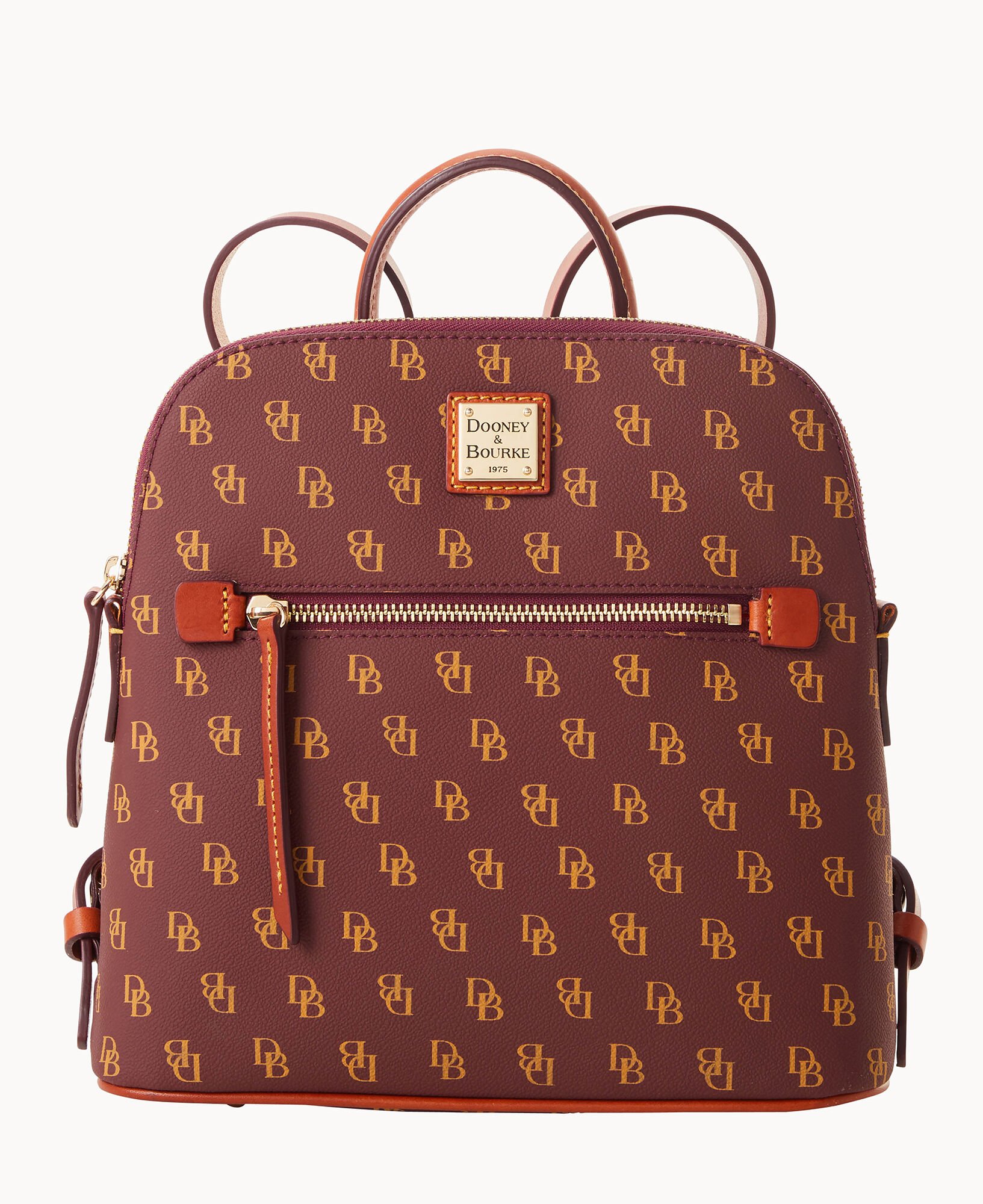 Louis Vuitton Brooklyn Brown Gold Plated Backpack Bag (Pre-Owned)