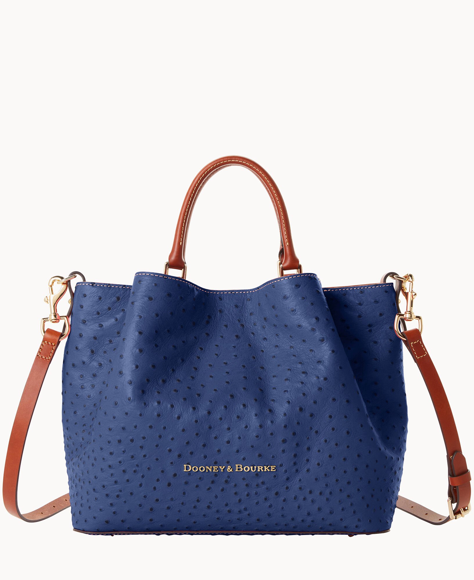 Dooney Bourke Ostrich Large Barlow