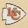 NFL Chiefs Double Zip Wristlet