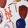 MLB Mets Zip Zip Satchel