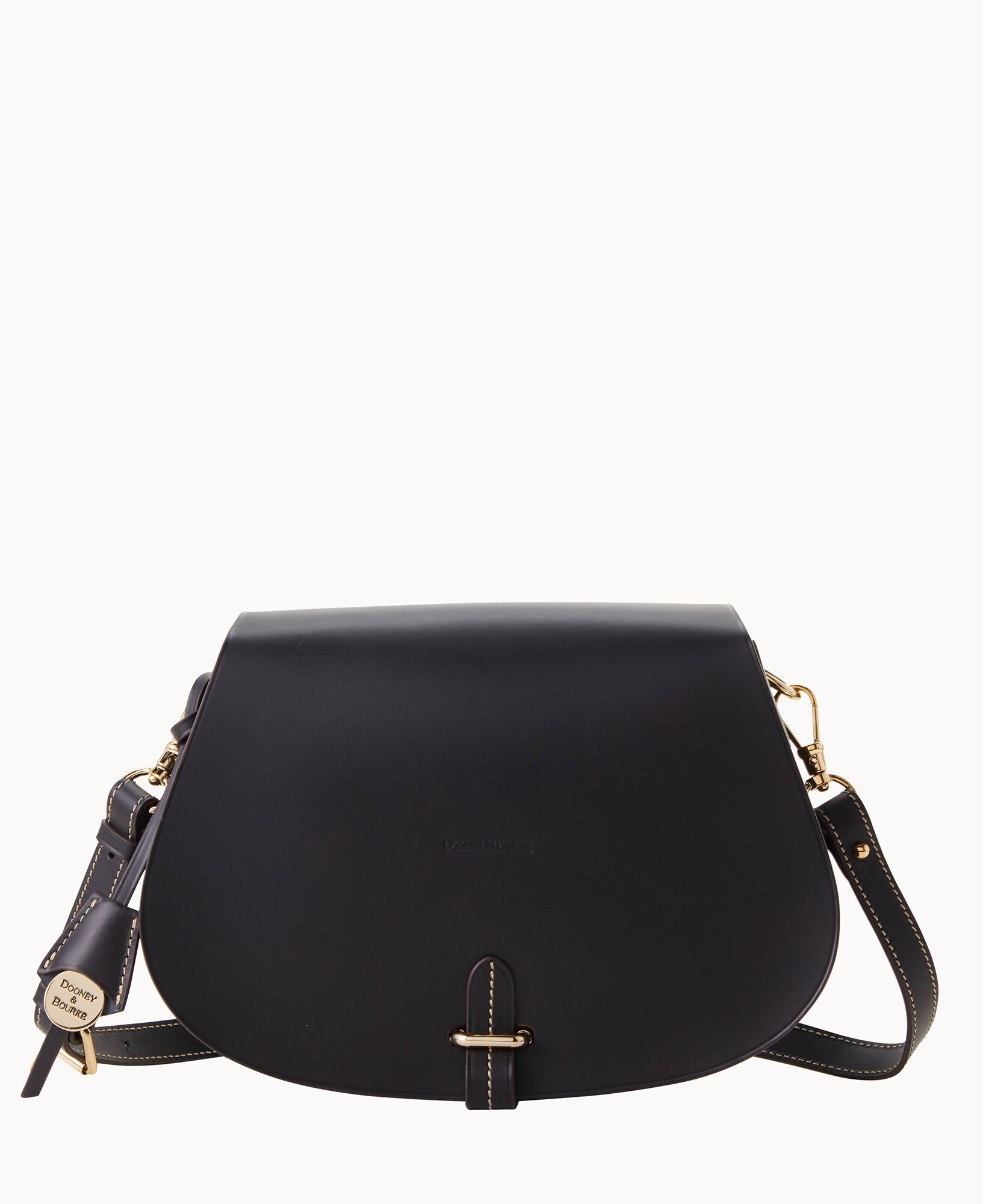 Dooney & Bourke Ostrich Saddle Bag