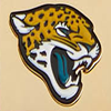 NFL Jaguars Large Slim Wristlet