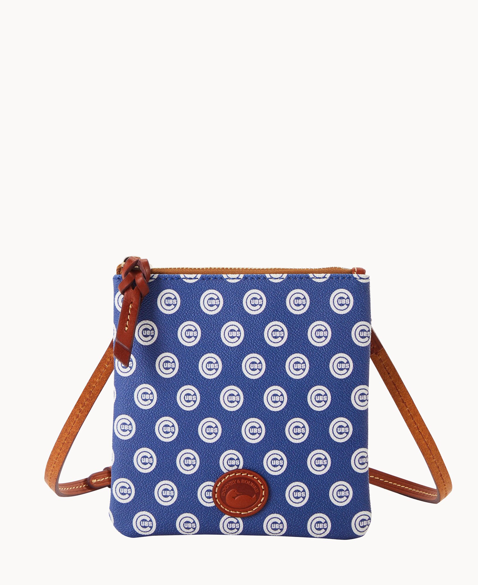 Dooney & Bourke MLB Cubs Large Zip Around Wristlet