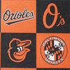 MLB Orioles Zip Tote