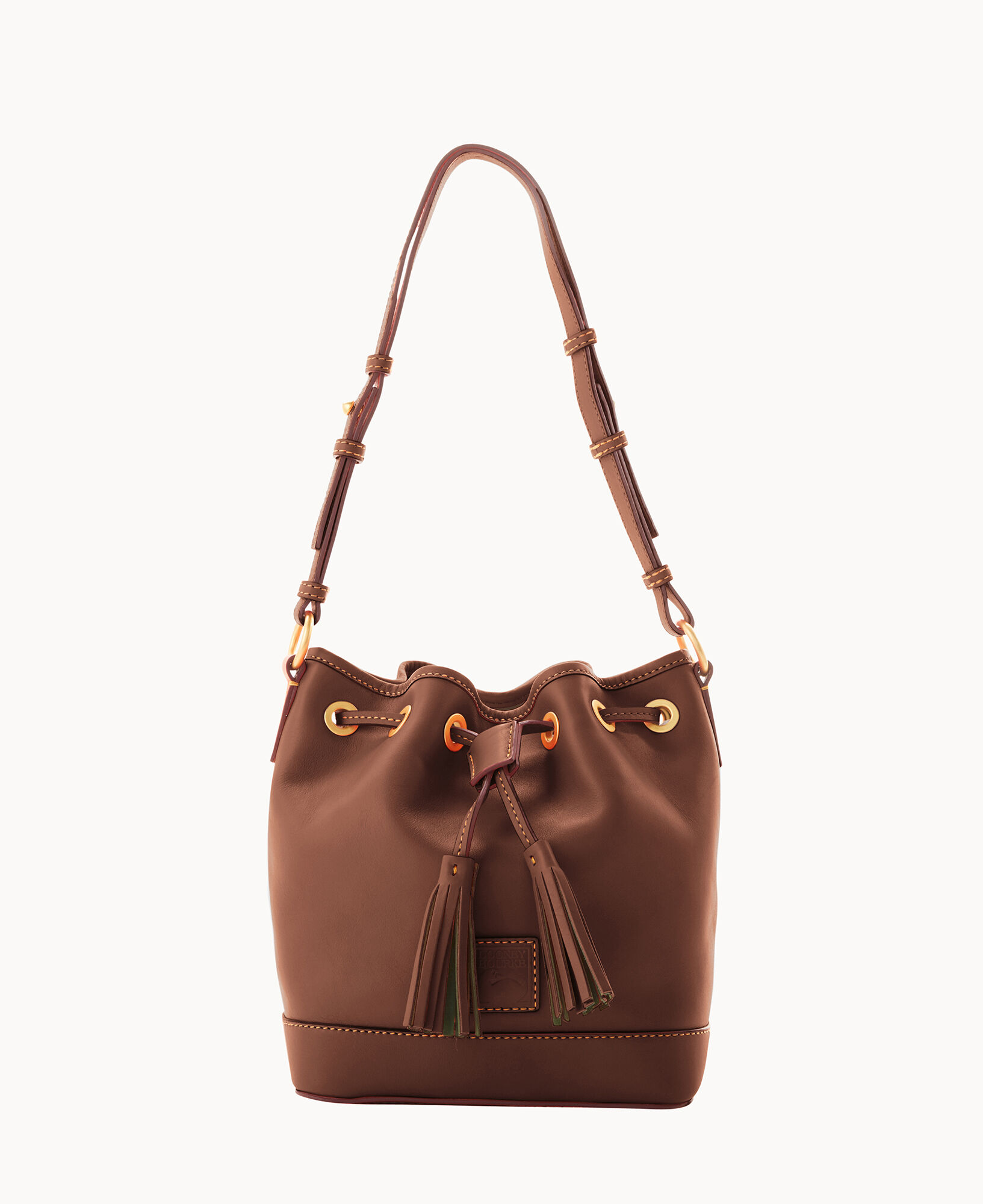 As Is Dooney & Bourke Florentine Crossbody Bucket Bag 