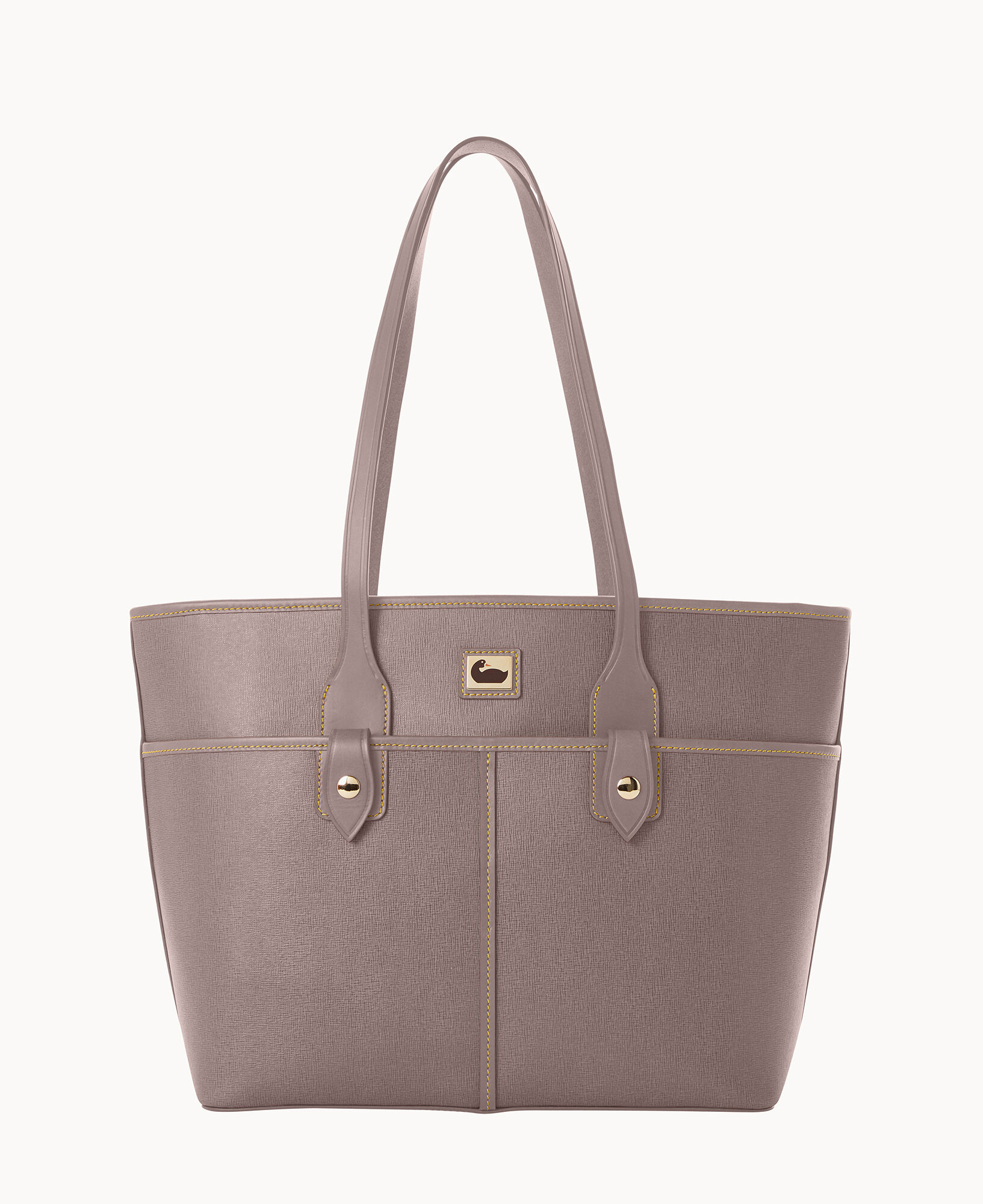 Dooney & Bourke Camden Saffiano Double Pocket Tote