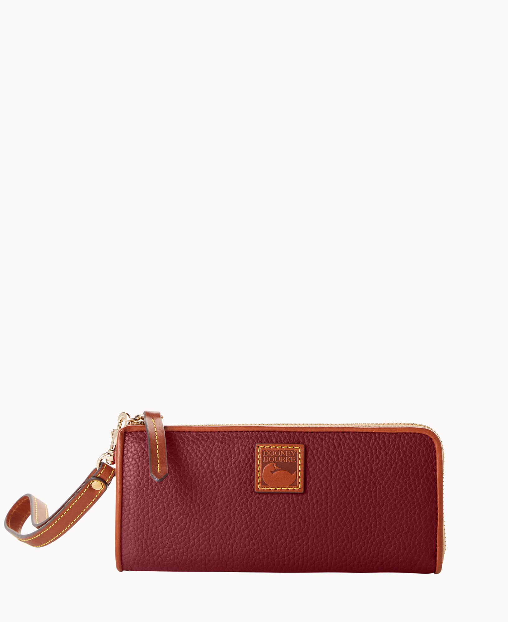 Dooney & Bourke Pebble Grain Zip Clutch Wallet