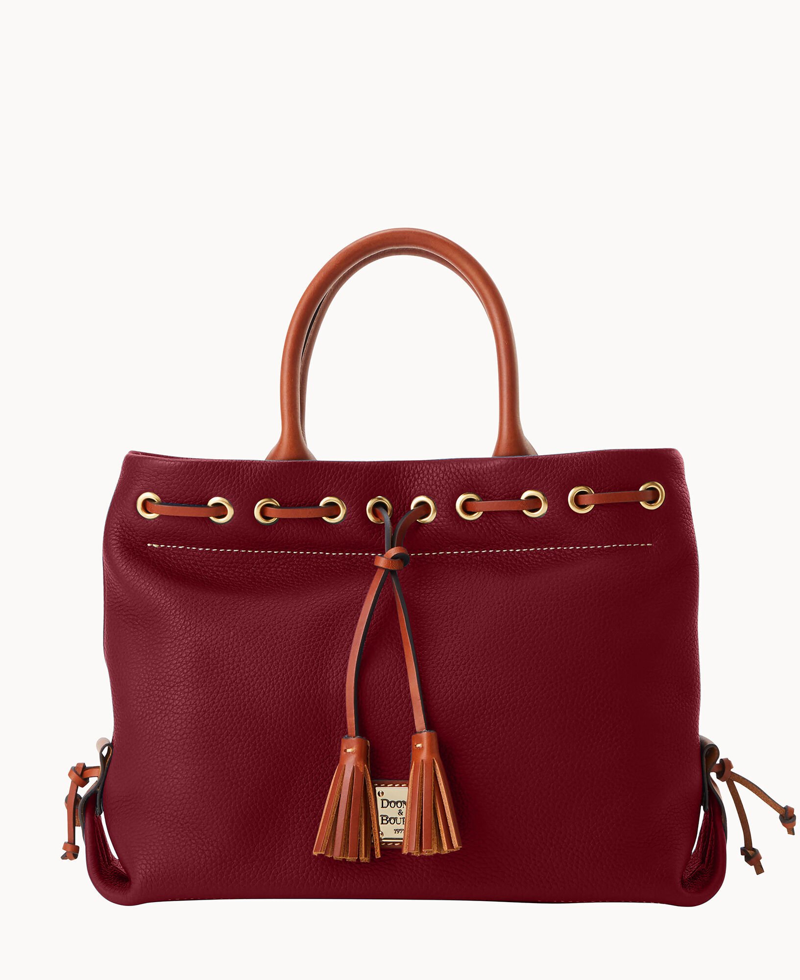 Dooney wakefield tassel tote outlet