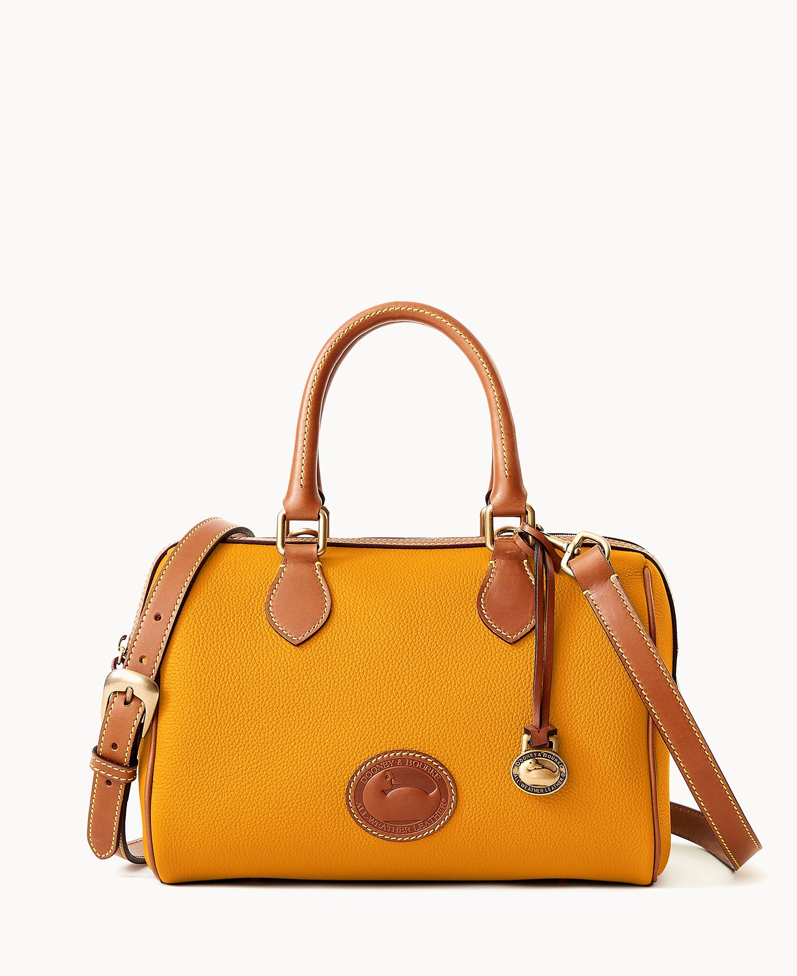 Dooney & Bourke Signature Mini Barrel Bag in Brown