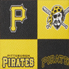 MLB Pirates Stadium Wristlet