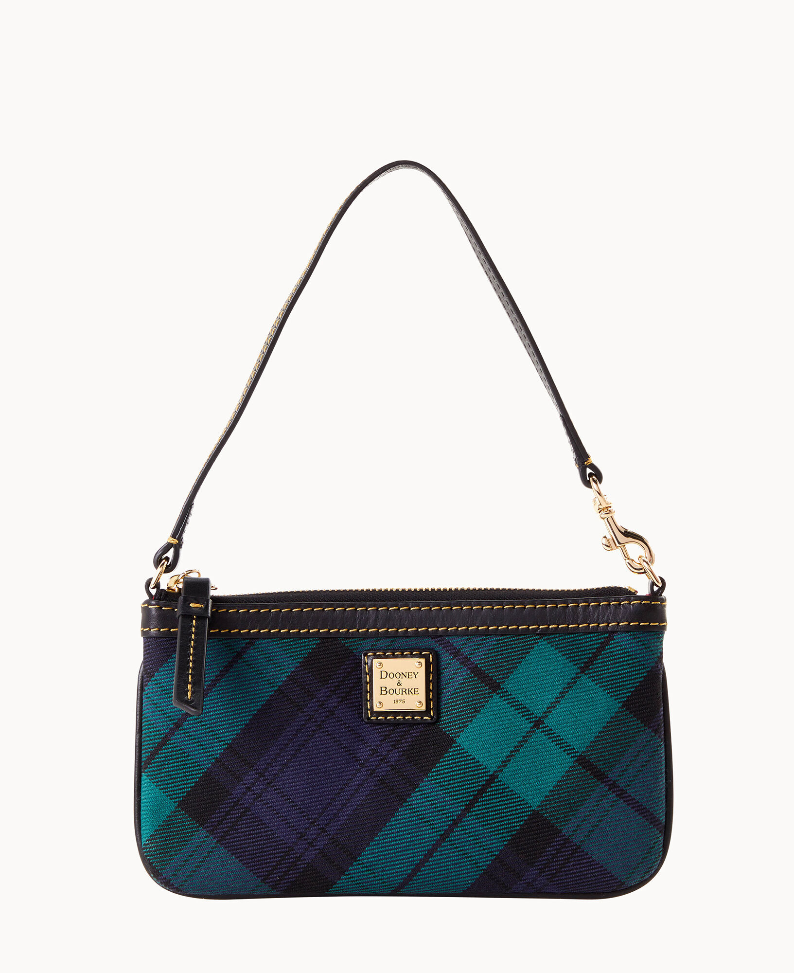 Dooney Bourke Tartan Large Slim Wristlet