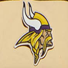 NFL Vikings Large Slim Wristlet