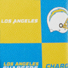 NFL Chargers Top Zip Crossbody