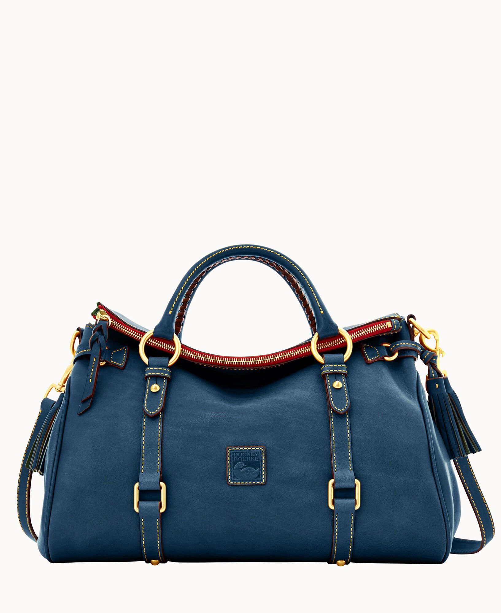 Dooney & Bourke Florentine Satchel レッド Dooney & Bourke Florentine Satchel