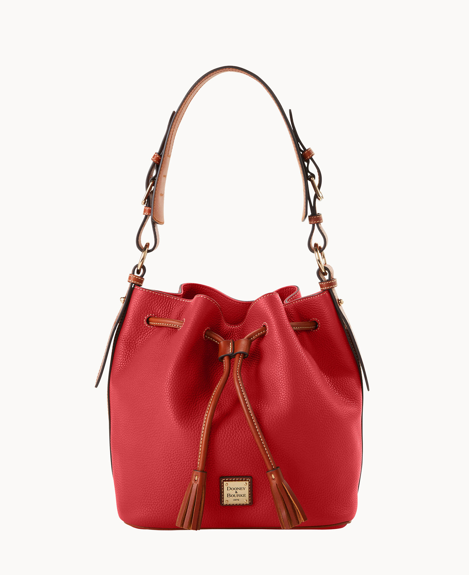 Dooney & bourke pebble leather small hotsell drawstring bag