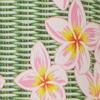 Plumeria Large Zip Around Wristlet