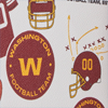 NFL Washington North South Triple Zip Crossbody