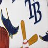 MLB Rays Large Zip Around Wristlet