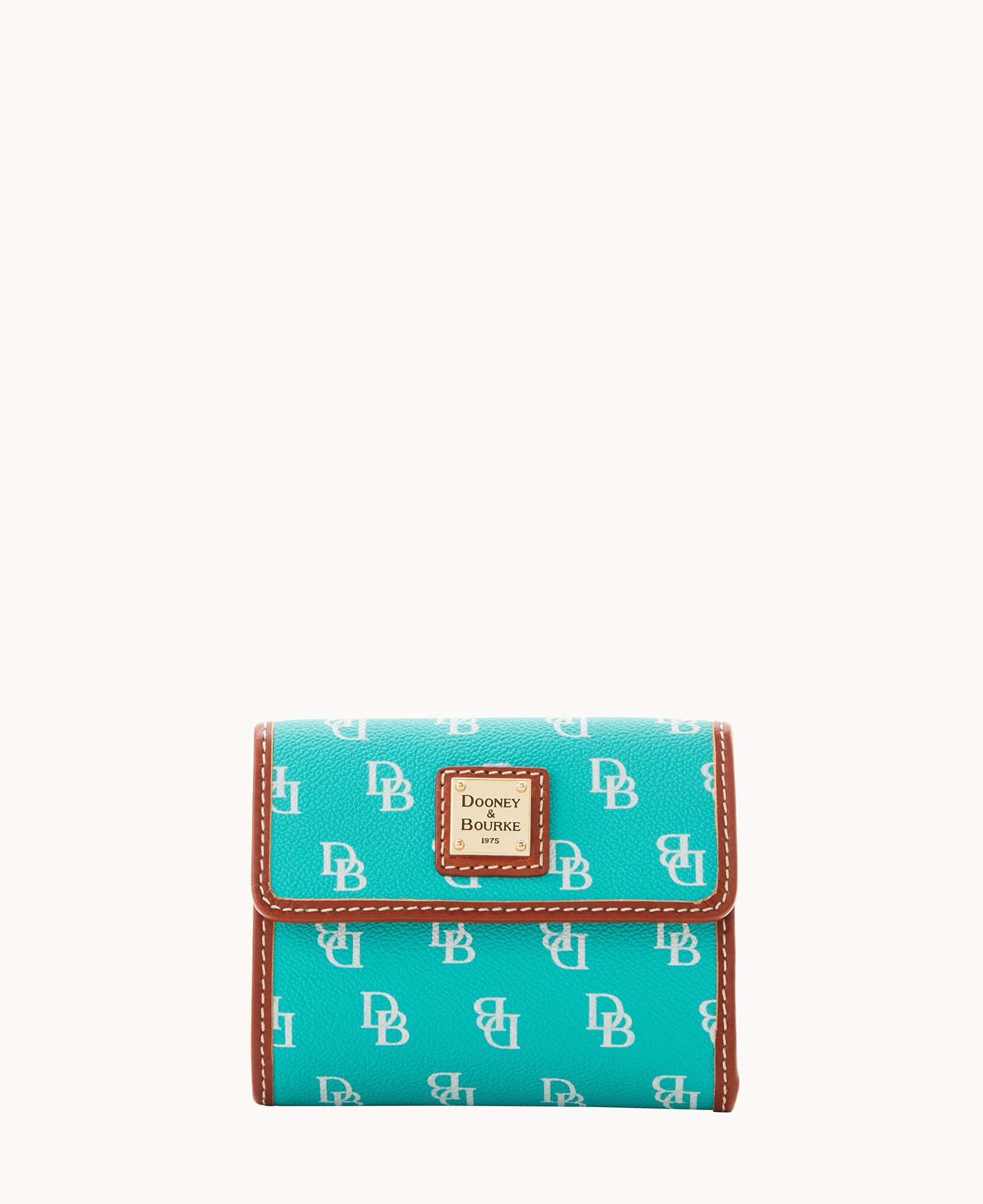 Dooney and bourke turquoise wallet clearance
