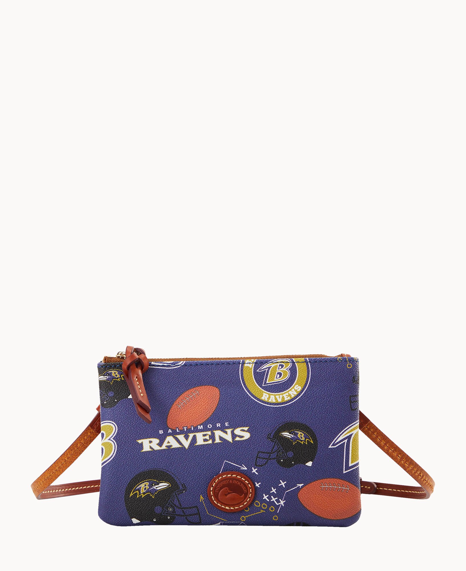 Dooney and bourke ravens purse deals