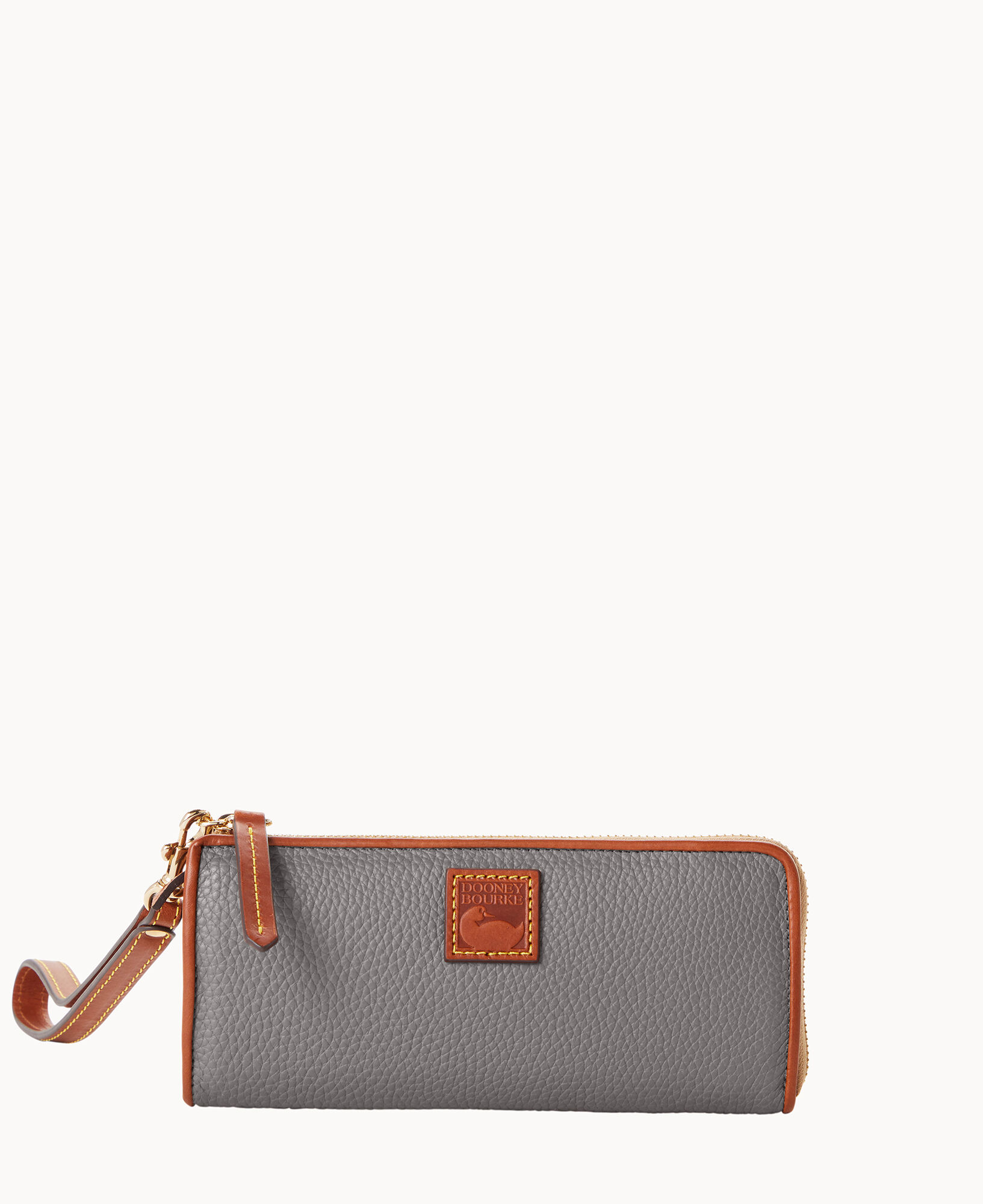 Dooney Bourke Pebble Grain Zip Clutch Wristlet