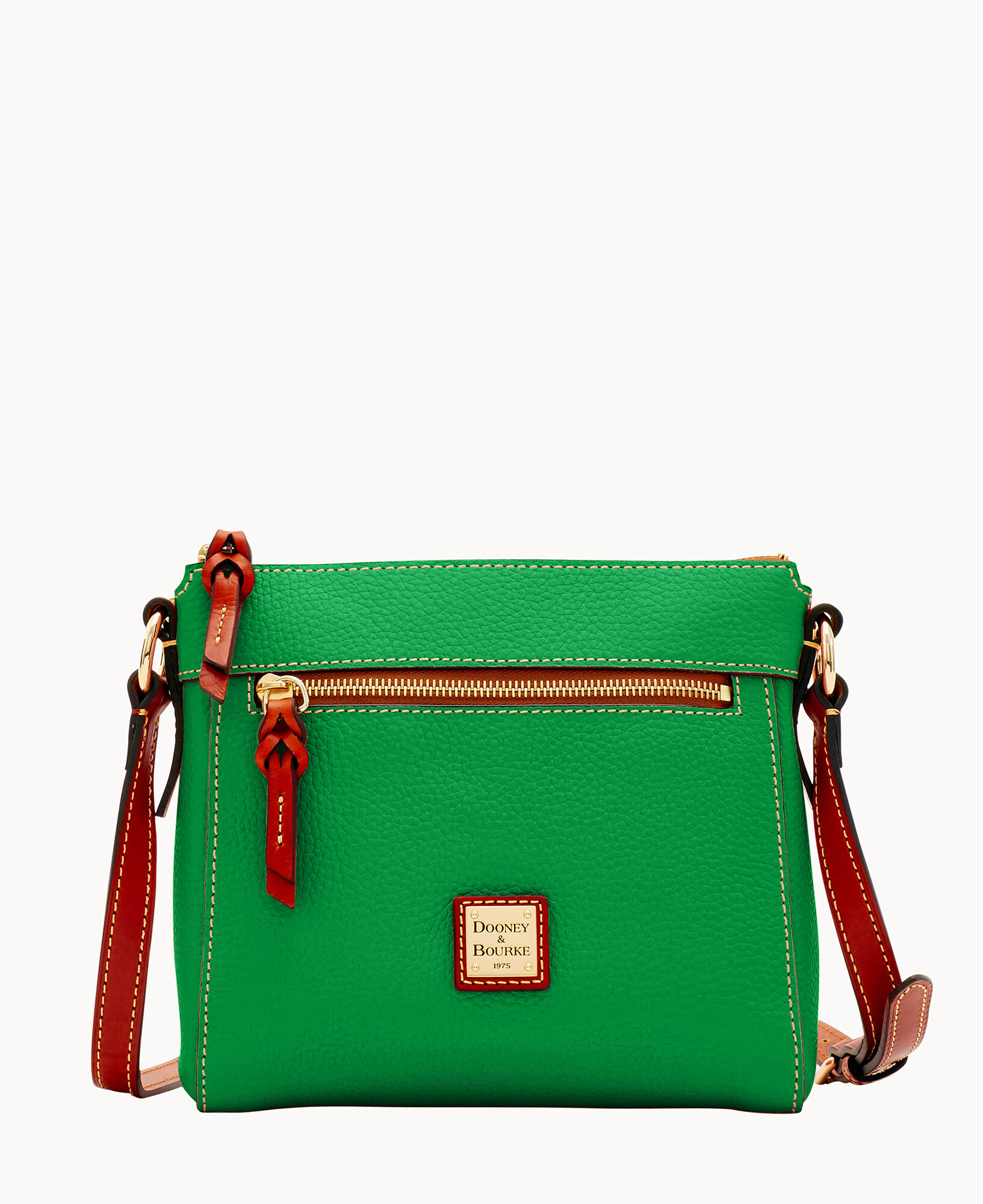 Dooney & Bourke - Pebble Leather Camera Crossbody Bag Purse Green