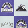 MLB Rockies Top Zip Crossbody