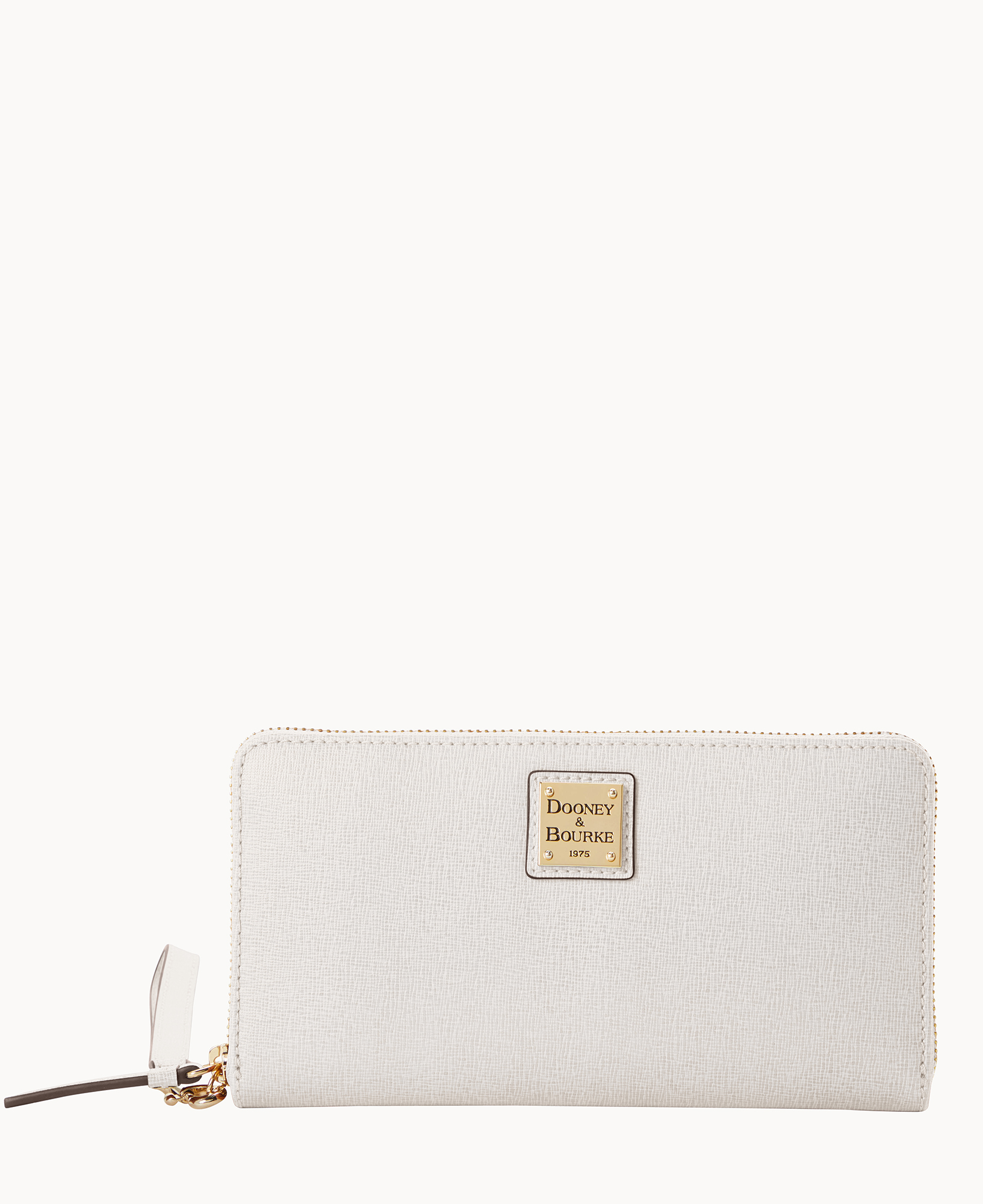 Saffiano Large Zip Around Wristlet